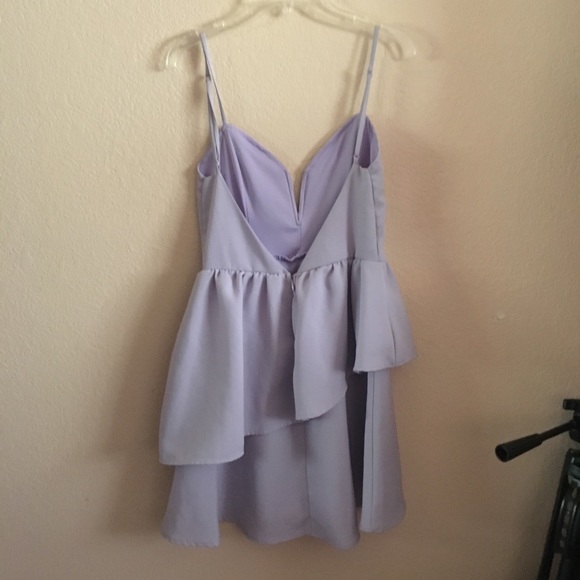 Short lilac dress - Picture 2 of 2